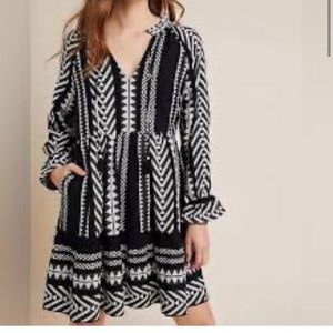Anthropology Maeve  tunic dress, like new condition size large